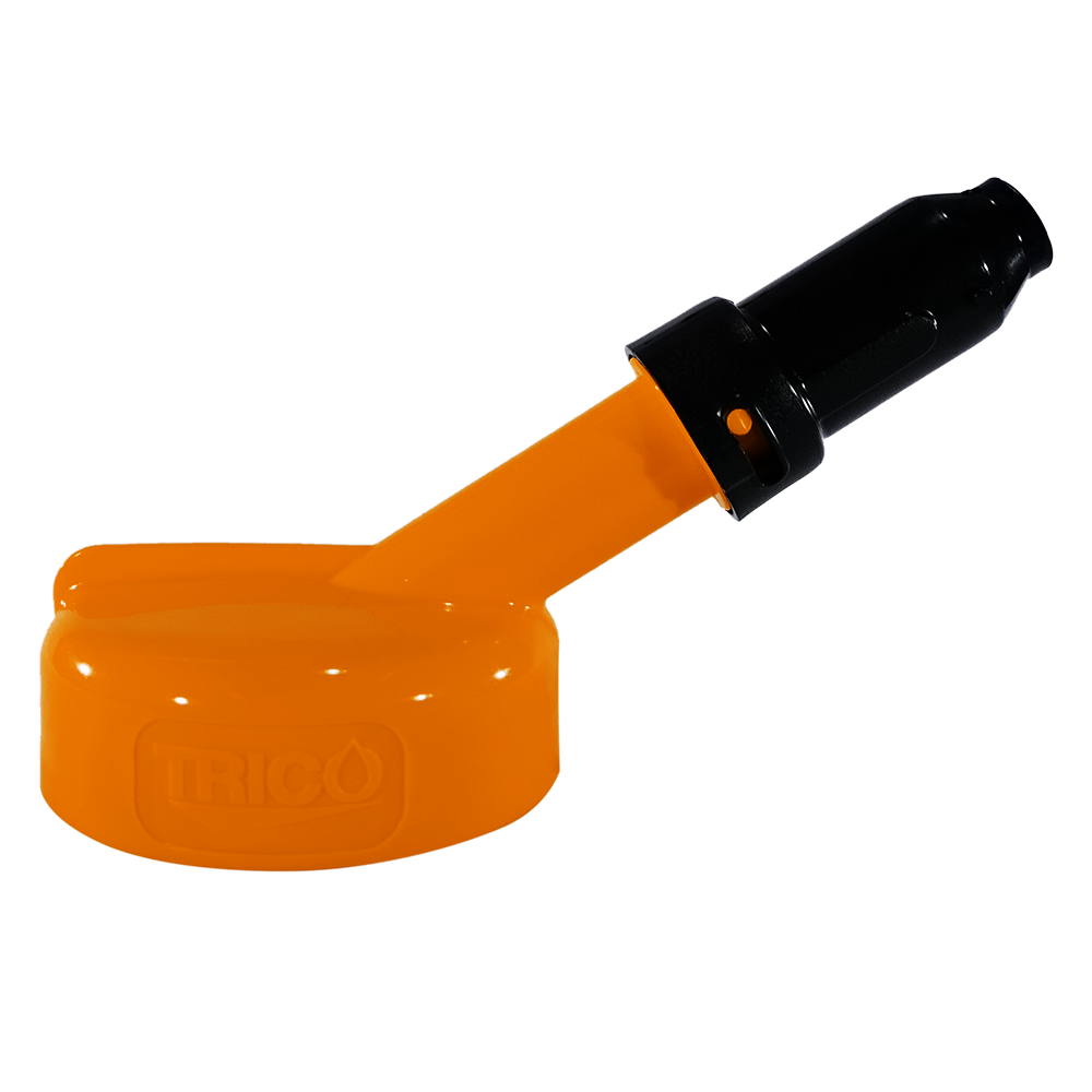 Tampa com Bico Grande Laranja Trico Ø 1" MIX-34425