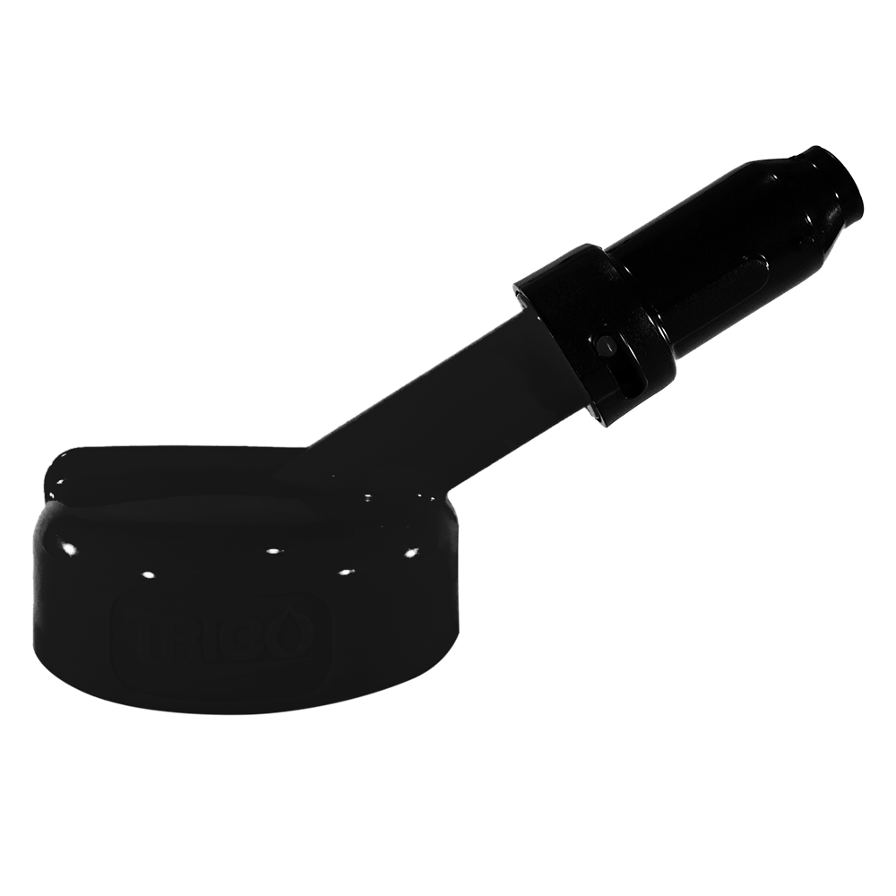 Tampa com Bico Grande Preto Trico Ø 1" MIX-34424