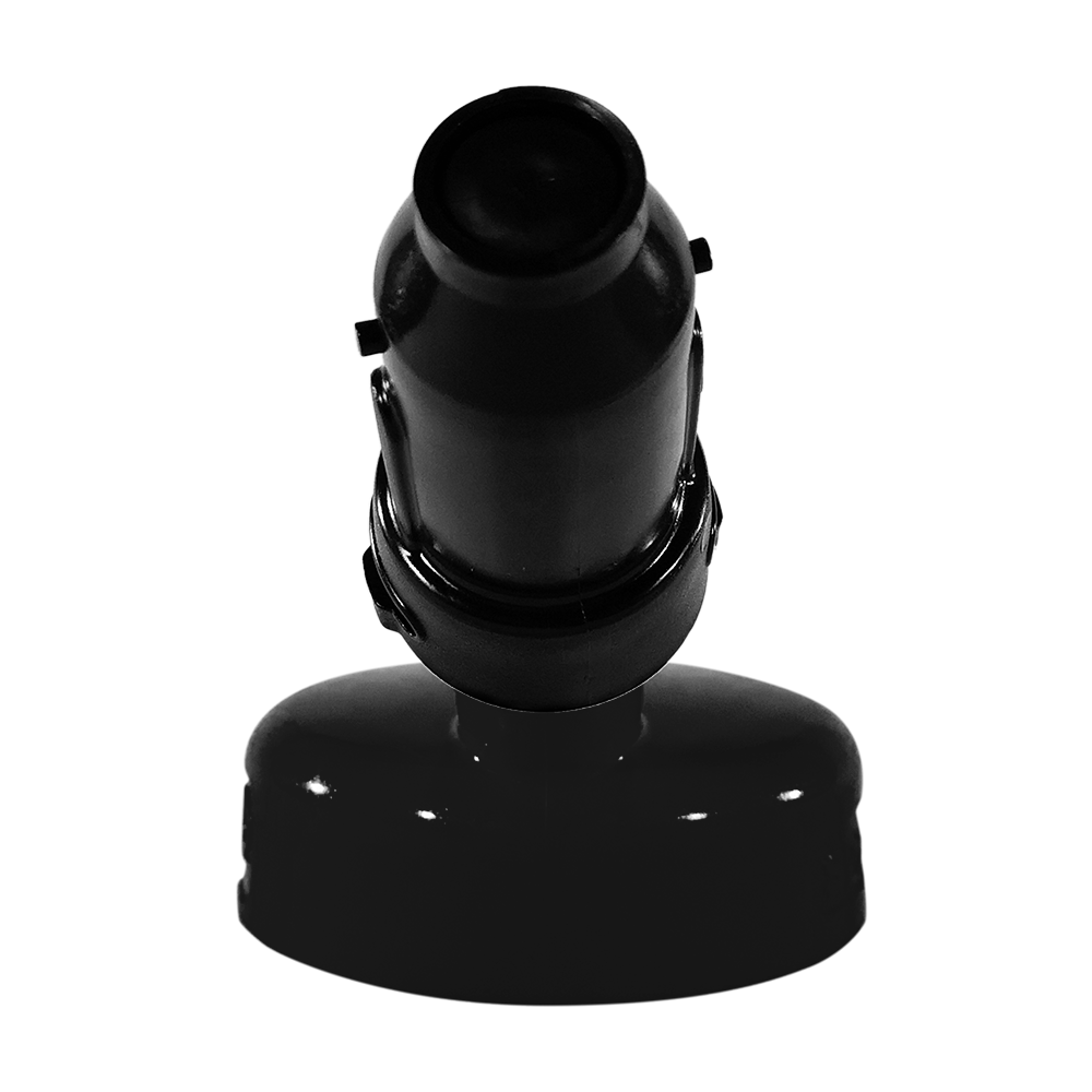 Tampa com Bico Grande Preto Trico Ø 1" MIX-34424 - Imagem 2