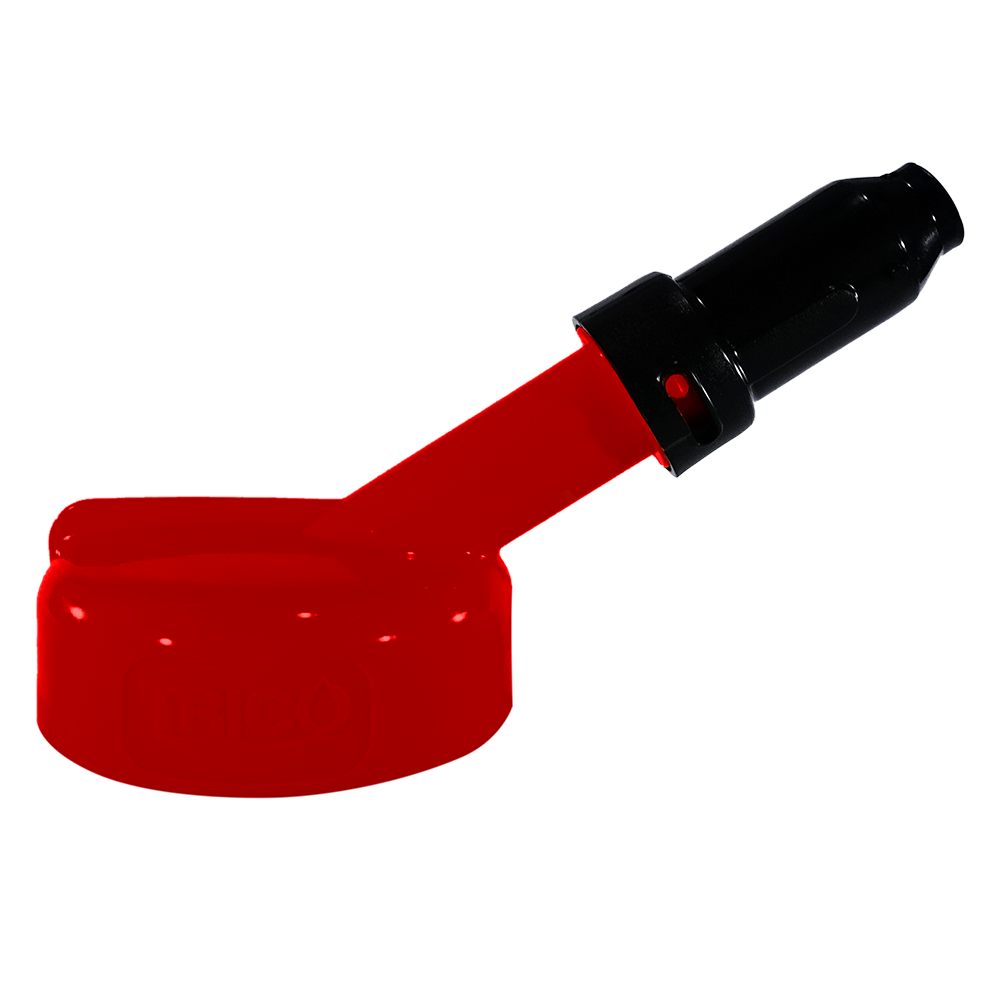 Tampa com Bico Grande Vermelho Trico Ø 1" MIX-34421