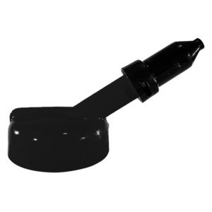 Tampa com Bico Médio Preto Trico Ø 1/2" MIX-34414