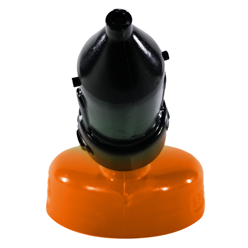 Tampa com Bico Pequeno Laranja Trico Ø 1/4" MIX-34405 - Imagem 2