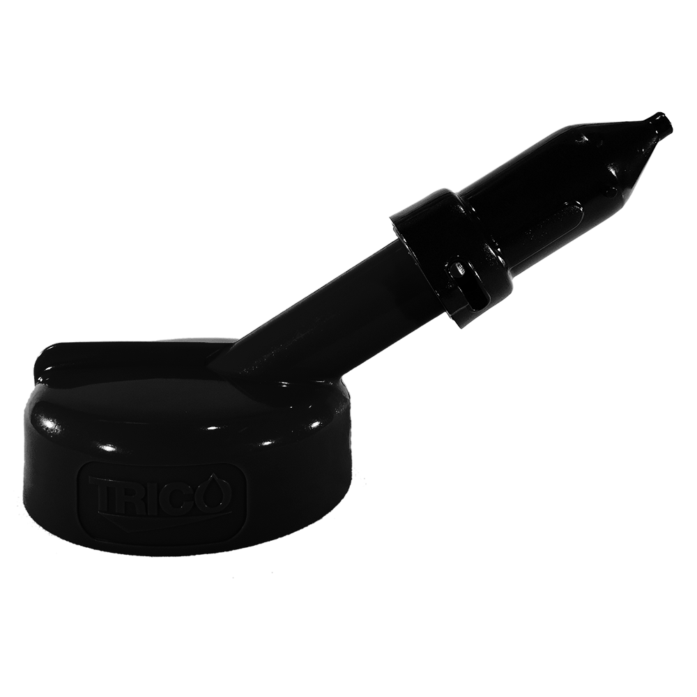 Tampa com Bico Pequeno Preto Trico Ø 1/4" MIX-34404