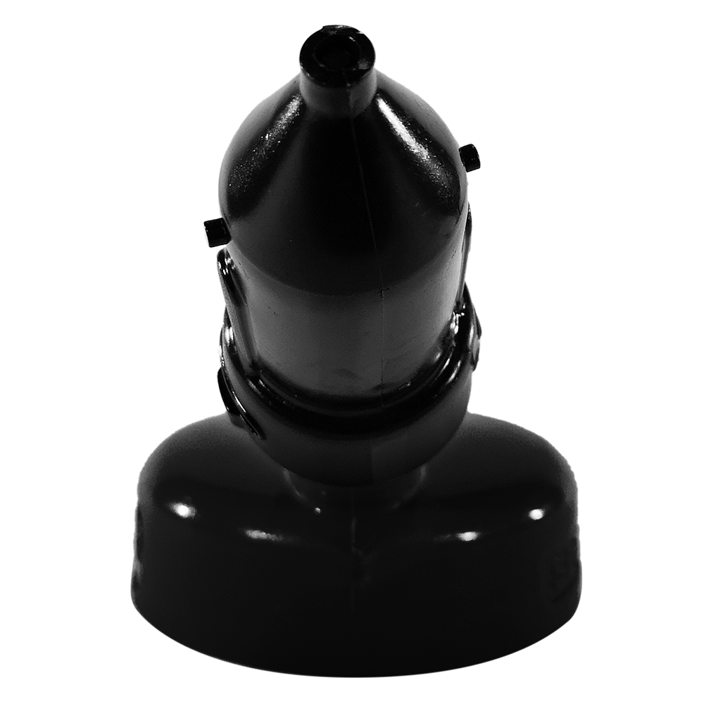Tampa com Bico Pequeno Preto Trico Ø 1/4" MIX-34404 - Imagem 2