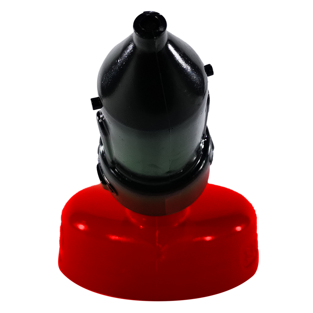 Tampa com Bico Pequeno Vermelho Trico Ø 1/4" MIX-34401 - Imagem 2