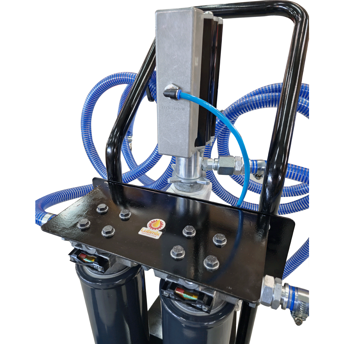 Unidade Móvel para Filtragem Pneumática de Óleo Lubrificante Lubmix MIX-UMP35, Vazão 20 L/min, Filtragem Portátil para Óleo Lubrificante Industrial e Automotivo - Imagem 6