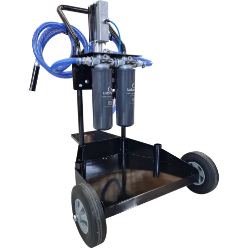 Unidade Móvel para Filtragem Pneumática de Óleo Lubrificante Lubmix MIX-UMP35, Vazão 20 L/min, Filtragem Portátil para Óleo Lubrificante Industrial e Automotivo - Imagem 3